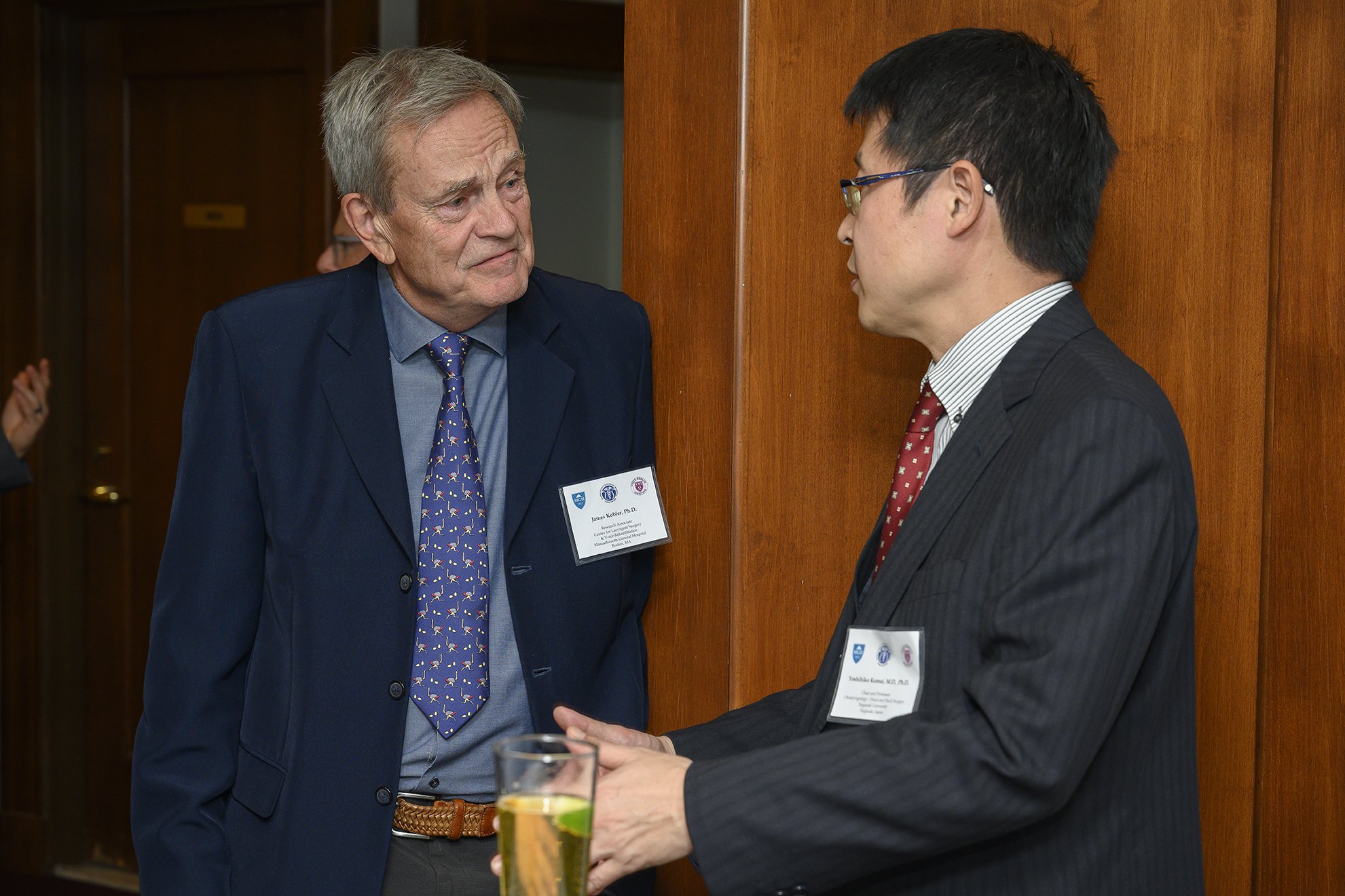 Drs. James Kobler and Yoshihiko Kumai