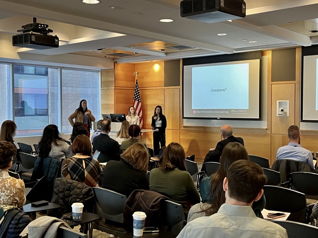 Dr. Cara Stepp, Allison Aaron and  Nicole Tomassi, STEPP Lab, Boston University