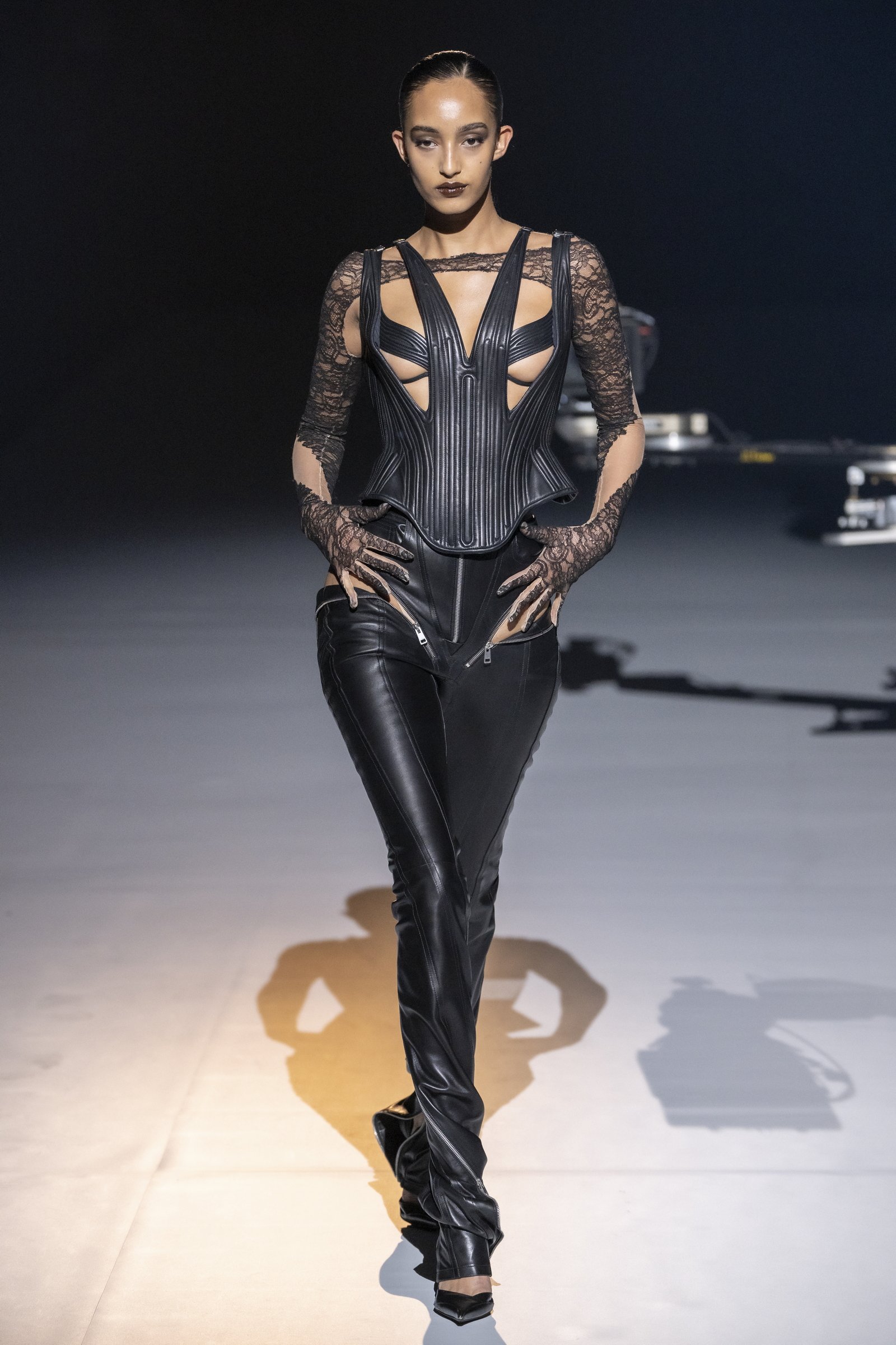 Corsets Take Center Stage at Paris Fashion Week Mugler Runway Show