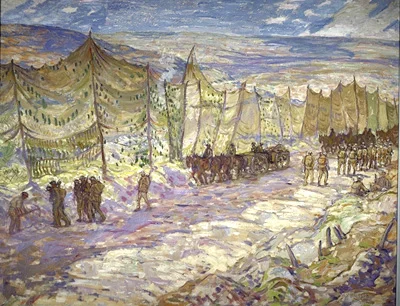 A.Y. Jackson 'Screened Road A' (1918)