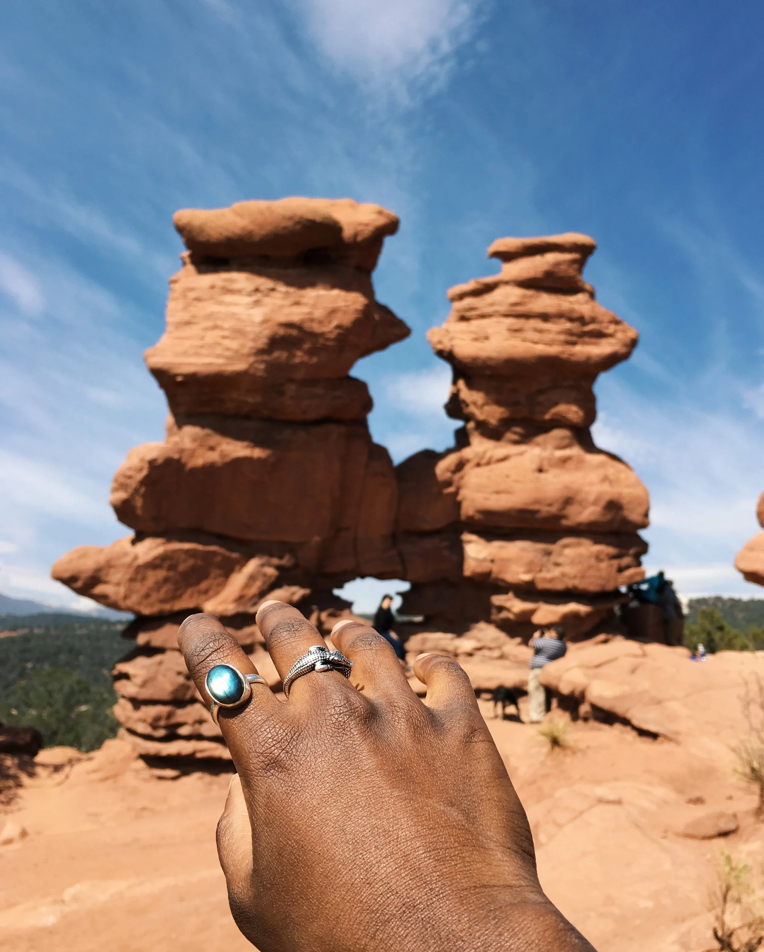 Red Rocks on the Palmer trail.