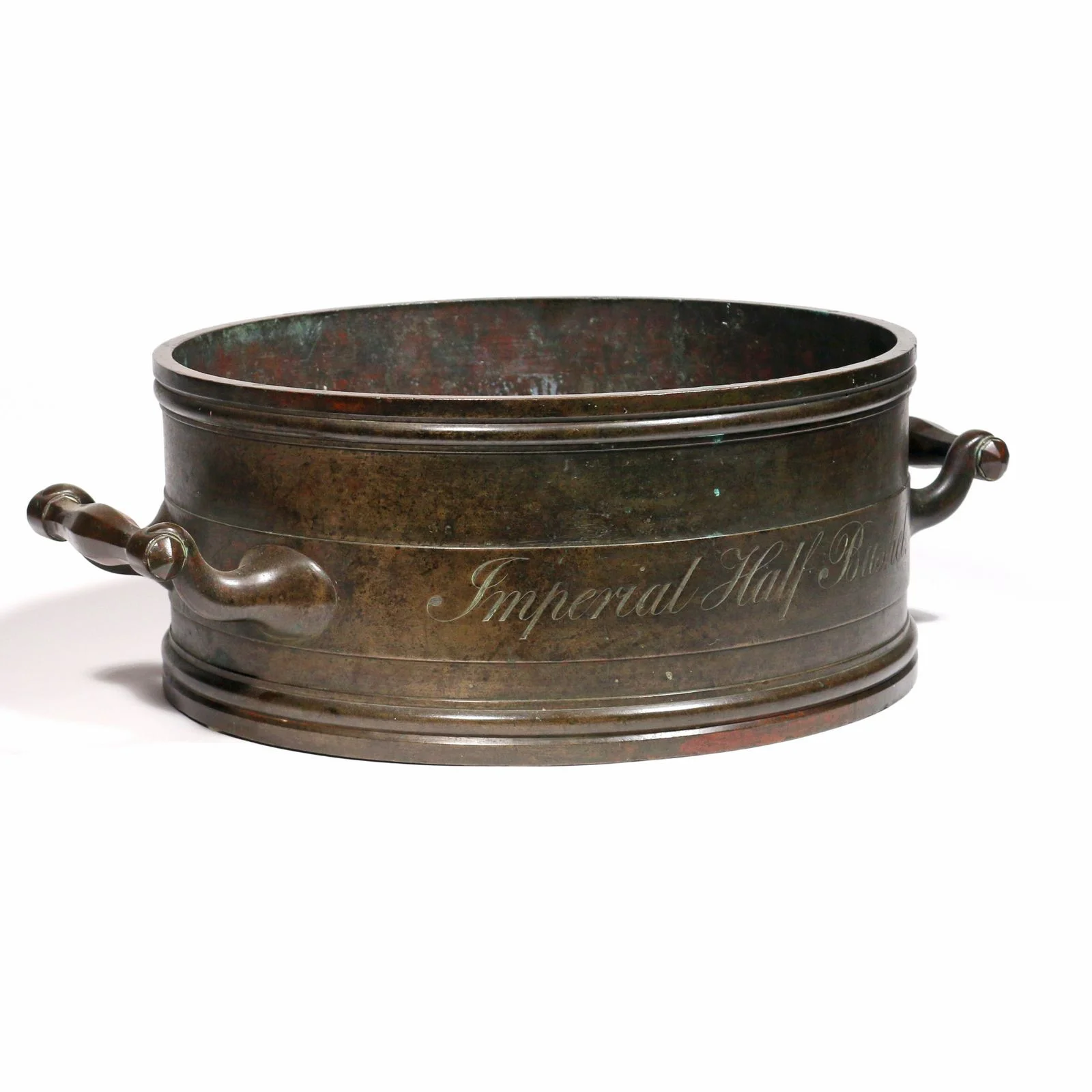 George IV Cast Bronze Imperial Half Bushel Measure