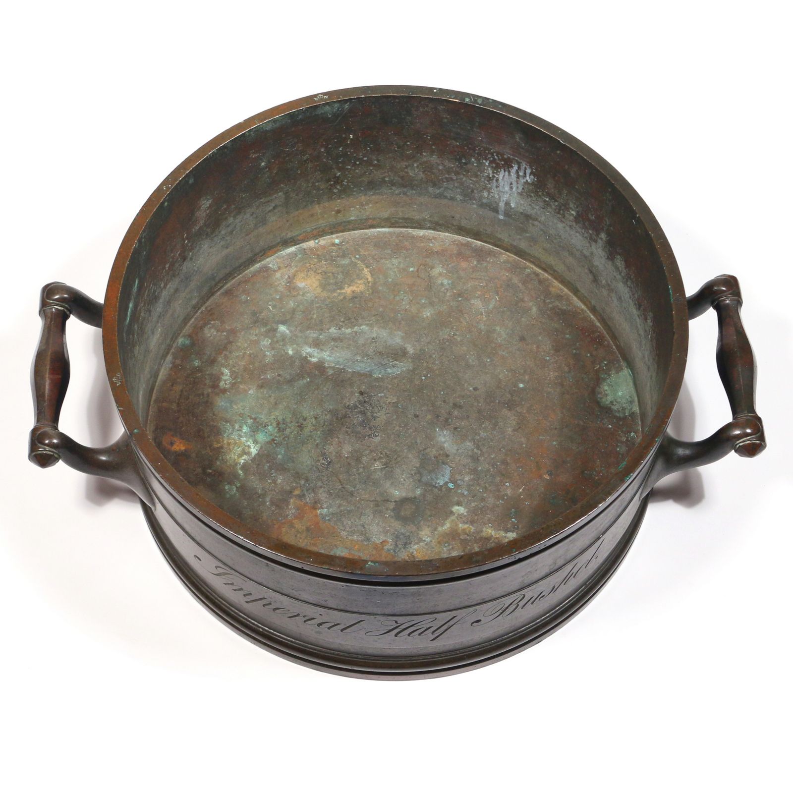 George IV Cast Bronze Imperial Half Bushel Measure