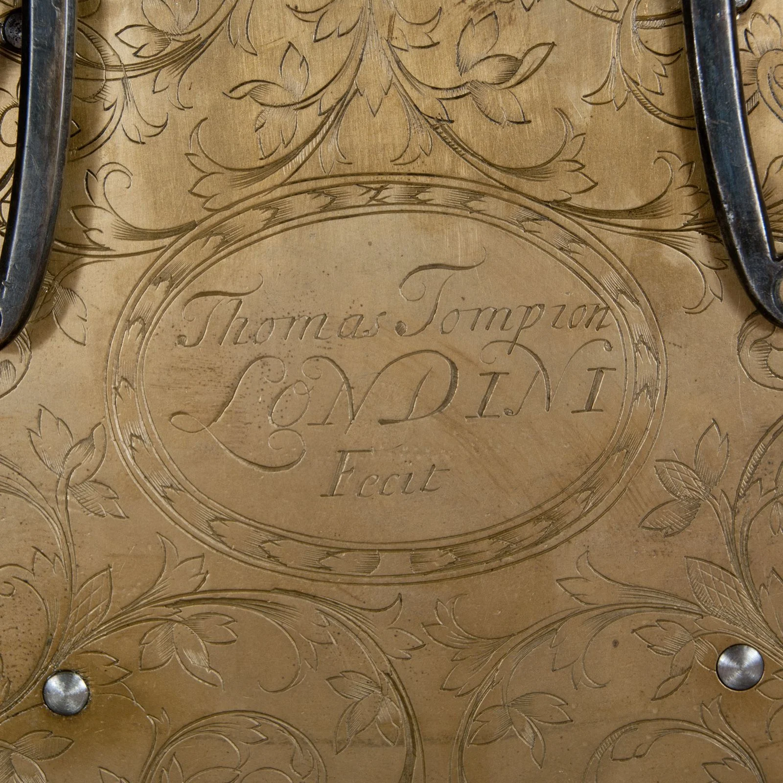 Charles II Ebony Table Clock by Thomas Tompion