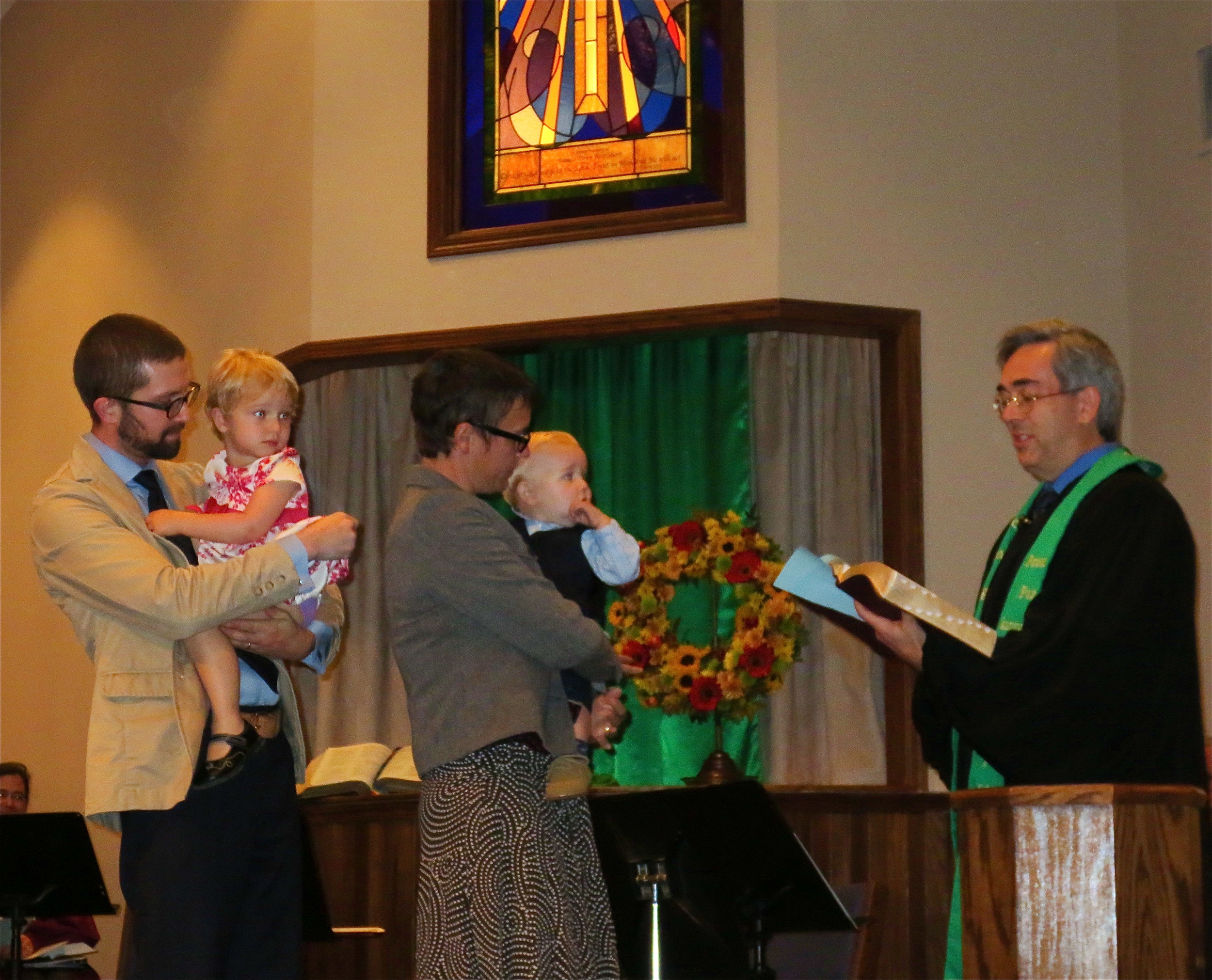 Clearly I did not learn from my experience the first time around. My apologies to Ken White, the pastor who had to chase after my son’s head as he did his best to duck and dodge.