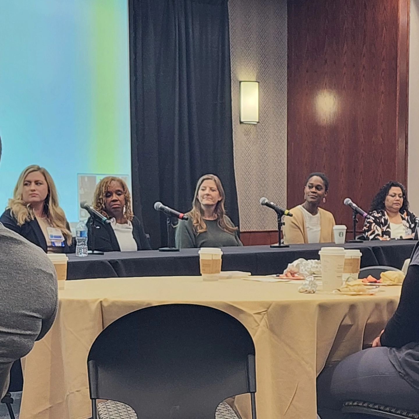 Kicking off Black Maternal Health Week over here with a dream team of speakers at this breakfast panel sponsored by Waco Family Medicine. Representatives from @wacoareawic @wacofamilymedicine @comdoulaswaco @nursefamilypartnership_waco @ascensionprov