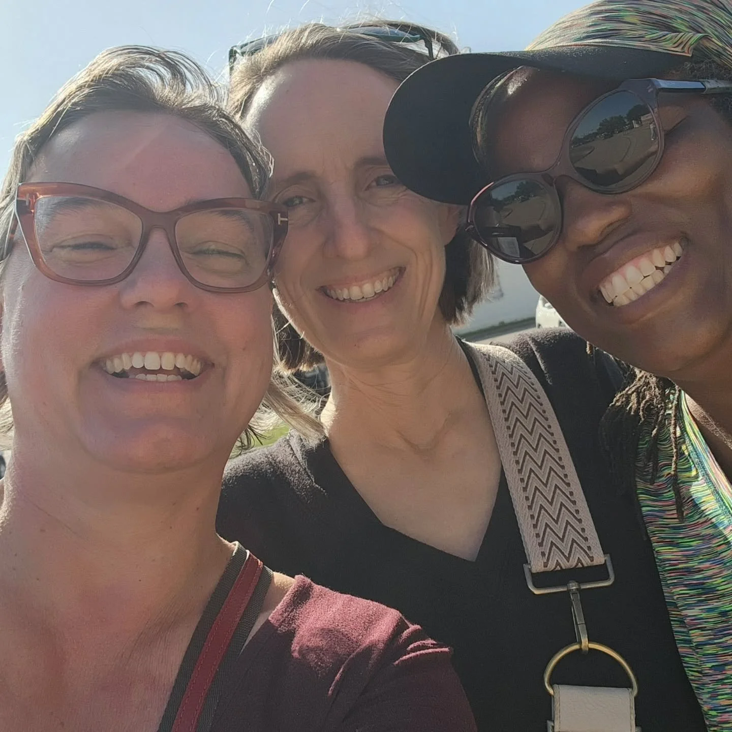 Celebrating Black maternal health justice and joy with these two legends Emilie Cunningham and Tonja Carpenter! 
#blackmaternalhealthweek