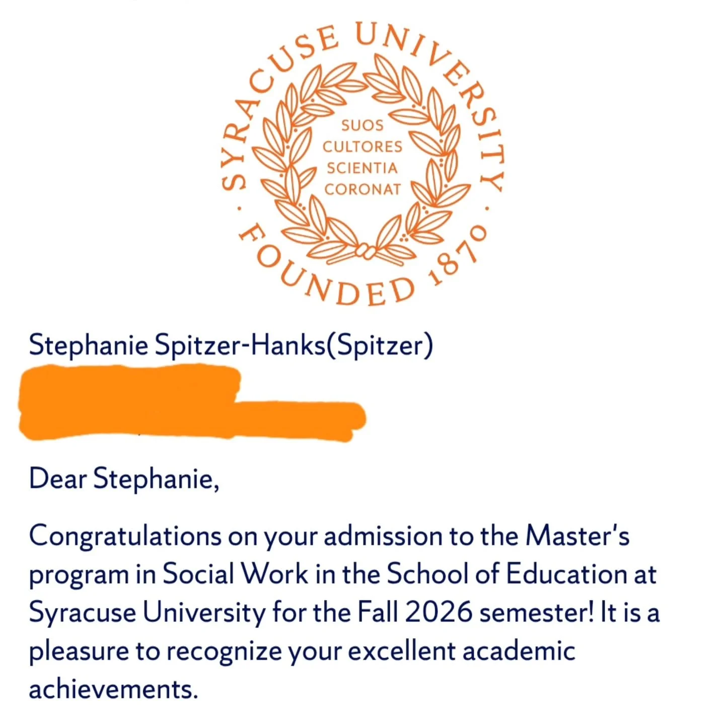 A new chapter on the horizon, friends! I have been dreaming this dream for a few years now, and it is finally time. My ultimate goal is to become licensed as a therapist and focus on supporting new and expecting parents--you know, like I've been doin