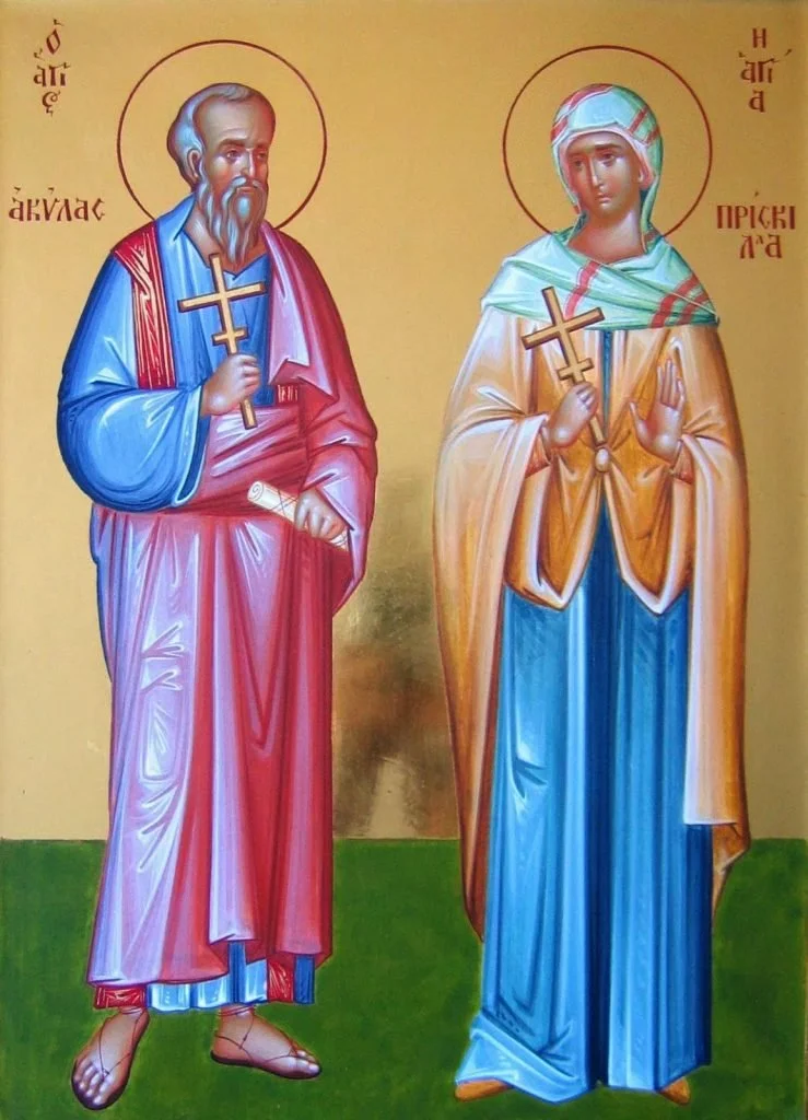 Prisca/Priscilla (and Aquila)