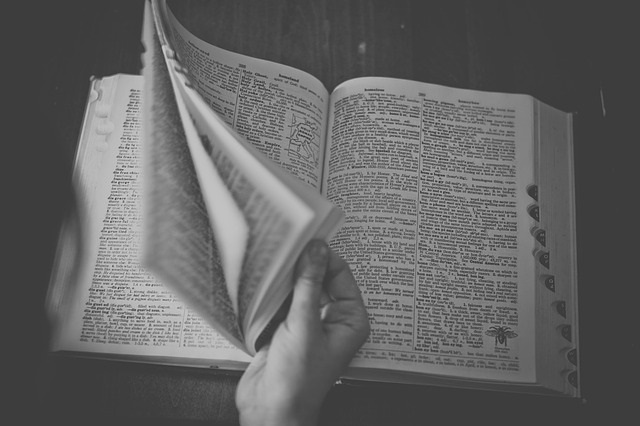 A dictionary is an invaluable resource. Photo from www.pixabay.com CC0