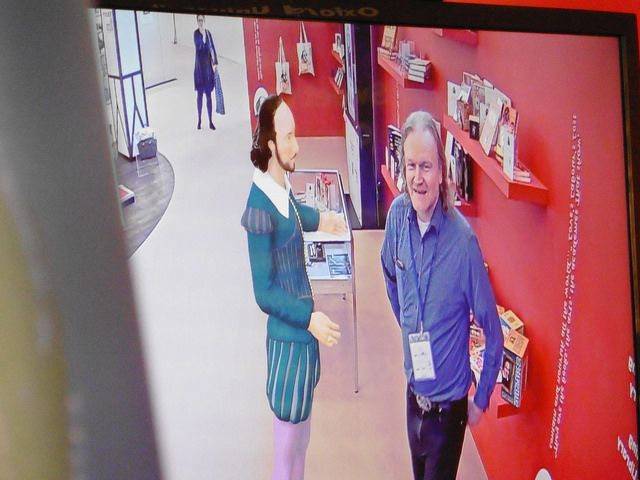 Bill Shakespeare made a personal appearance at this year's London Book Fair!