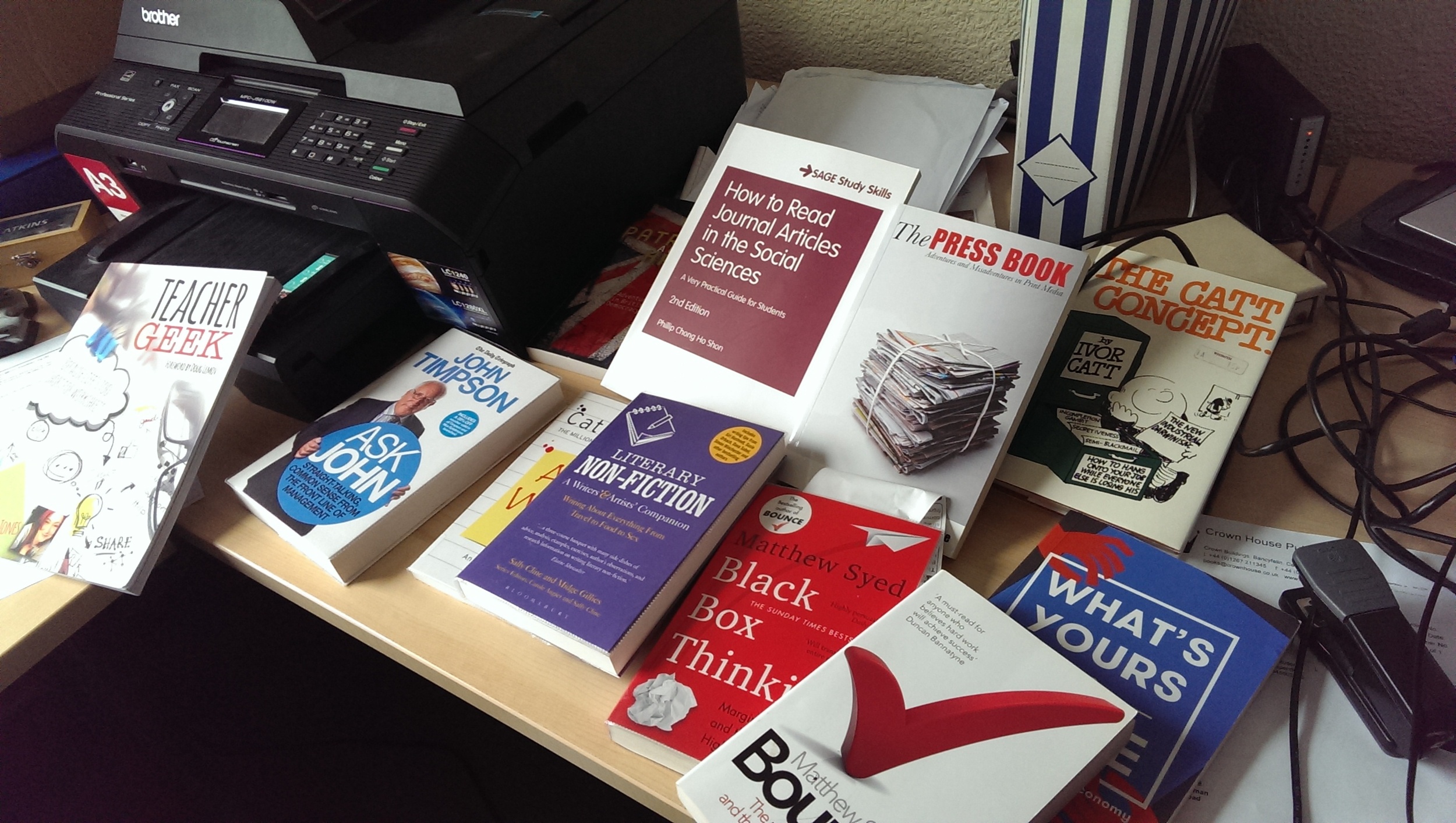 A bit of light reading.