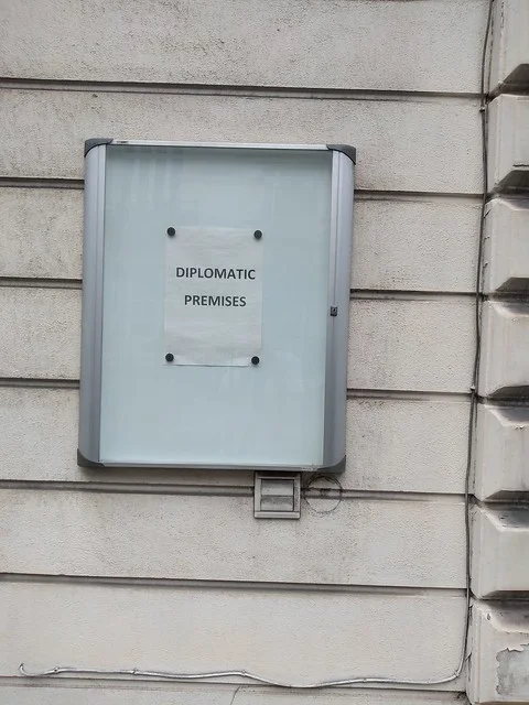 Diplomatic premises, by Terry Freedman