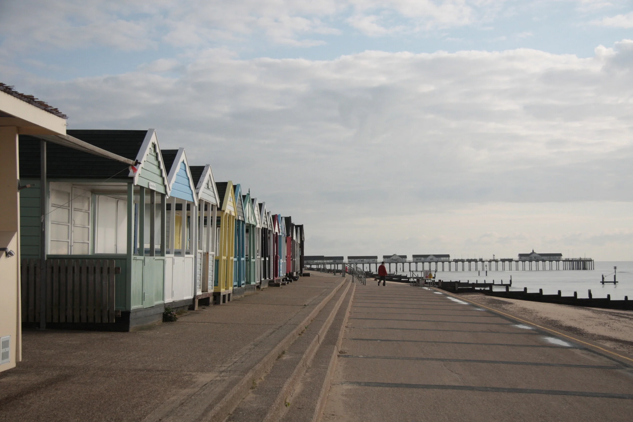 Southwold Beach Huts, by Terry Freedman