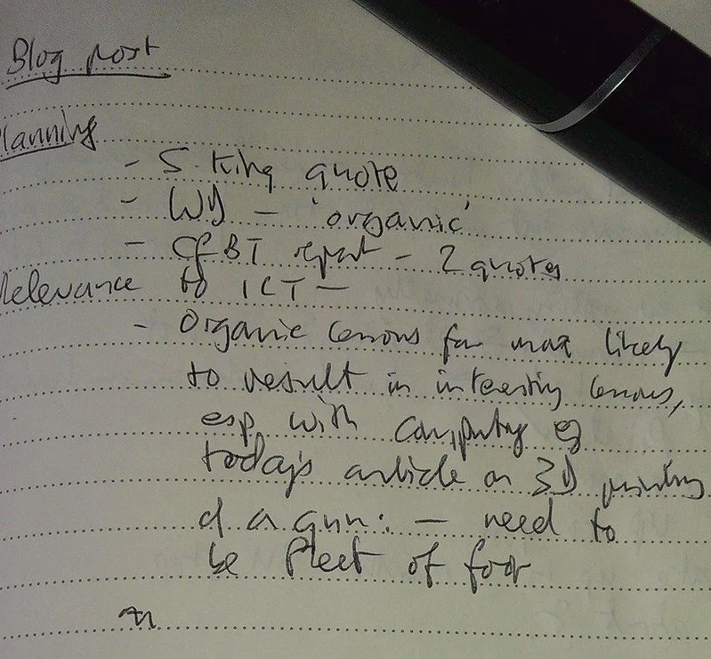 Terry's notes, by Terry Freedman