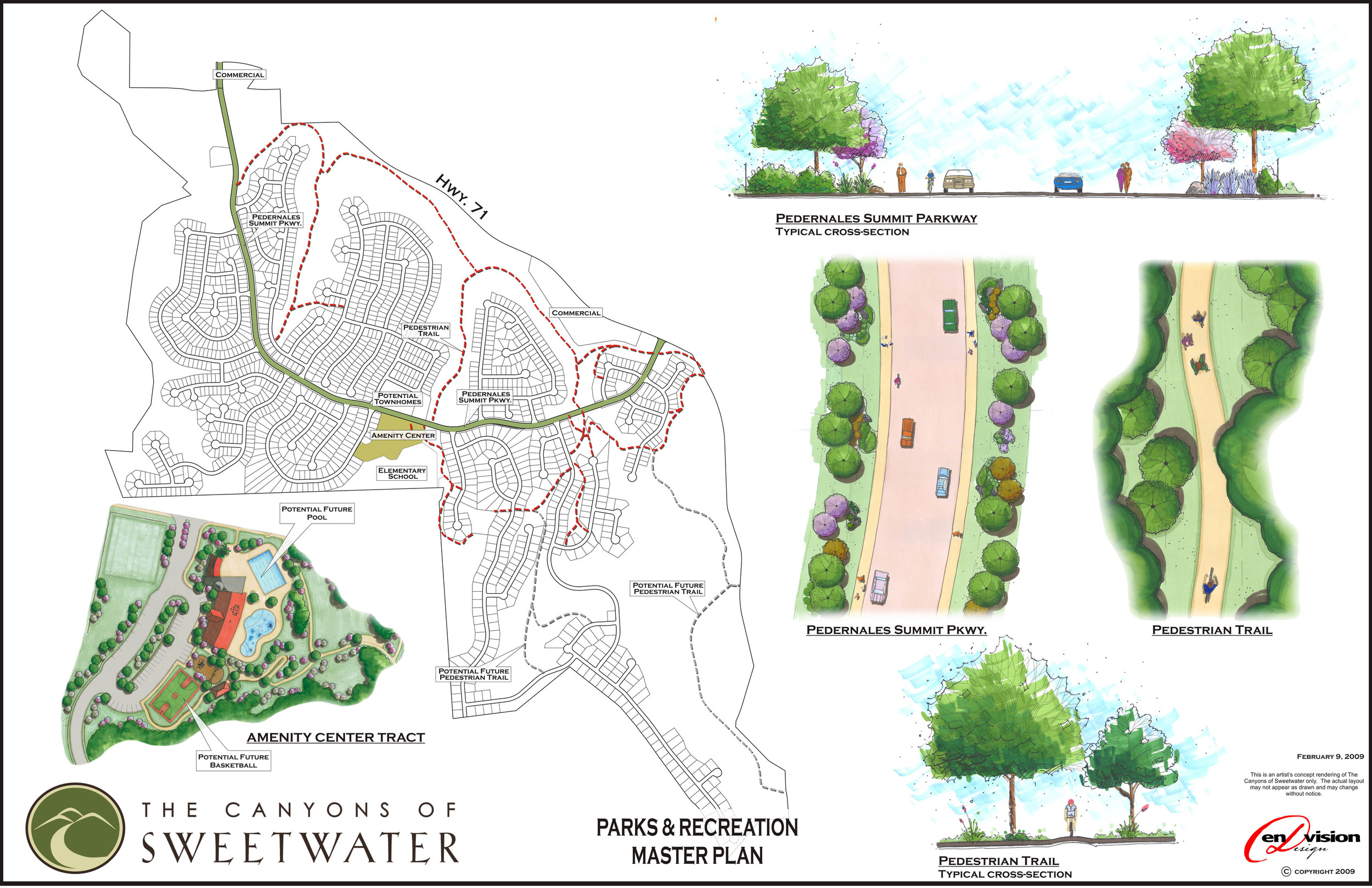 Sweetwater Parks And Recreation Master Plan- Travis County, Texas