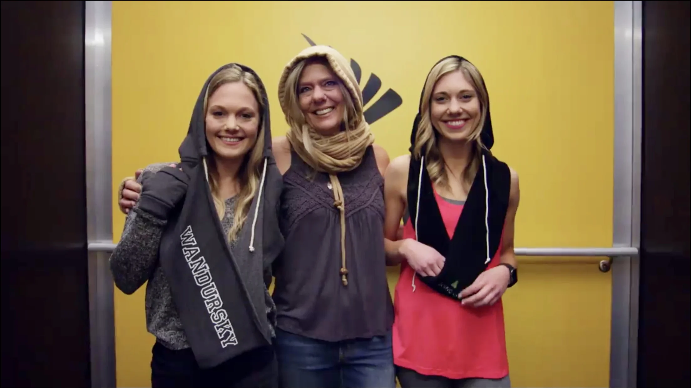 Coming up next week!! Team HoodiFit from left to right, Melissa, Laurie and Sarah