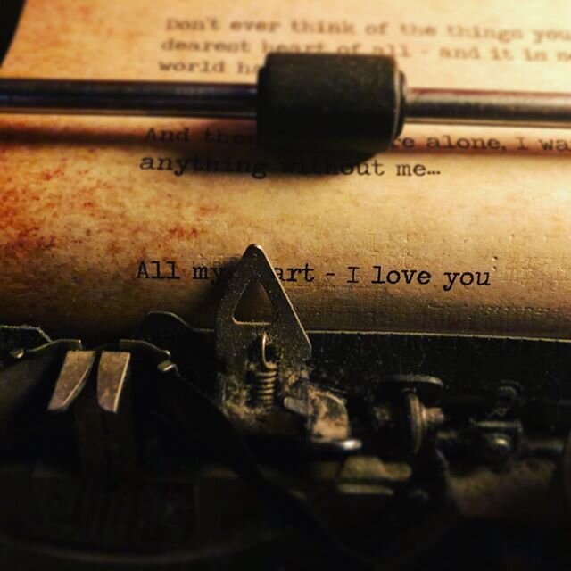 Ringing in 2020 in style. #typewriter #love #drunk #vintagestyle