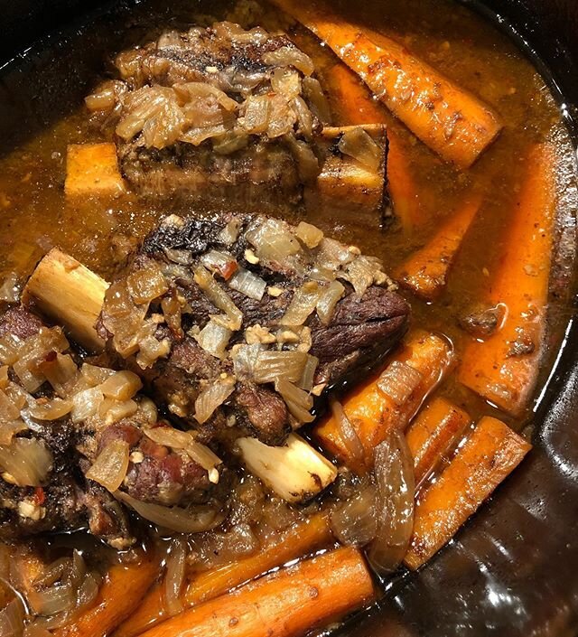 My first attempt at short ribs and I have to say &mdash; not too shabby, Brittany, not too shabby. 😋 #food #foodporn #cooking #meat #quarantinelife