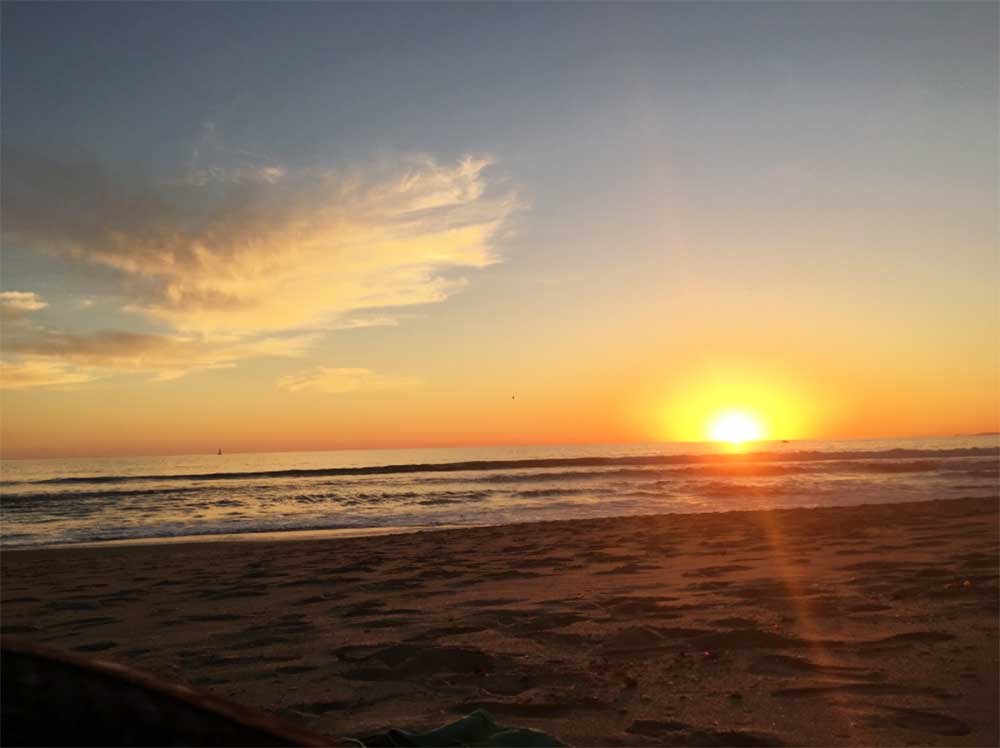 At the beach on the 5 year anniversary of my dad's death