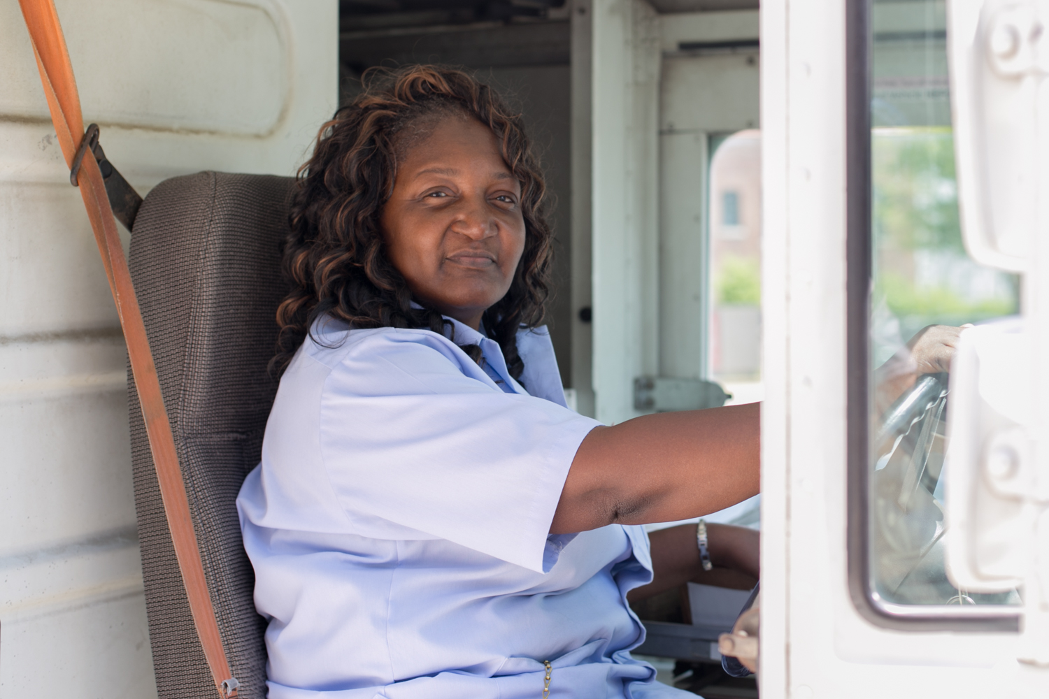   Sheryl has been delivering mail for USPS for over 11 years but doesn't love it.   