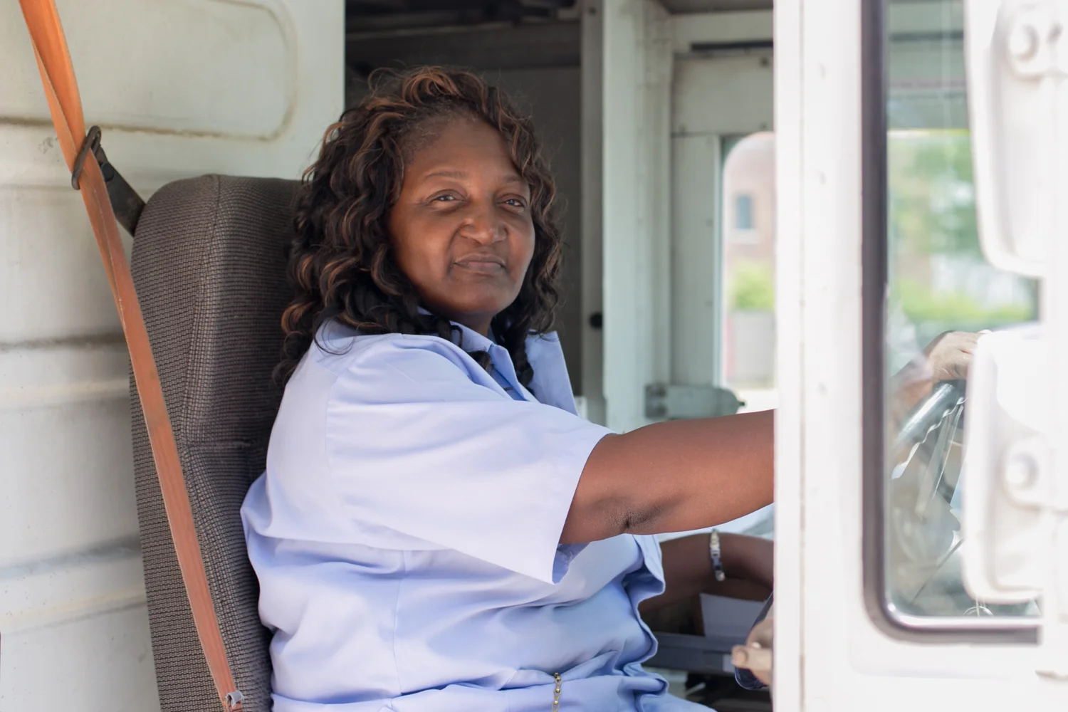 Sheryl has been delivering mail for USPS for over 11 years but doesn't love it.