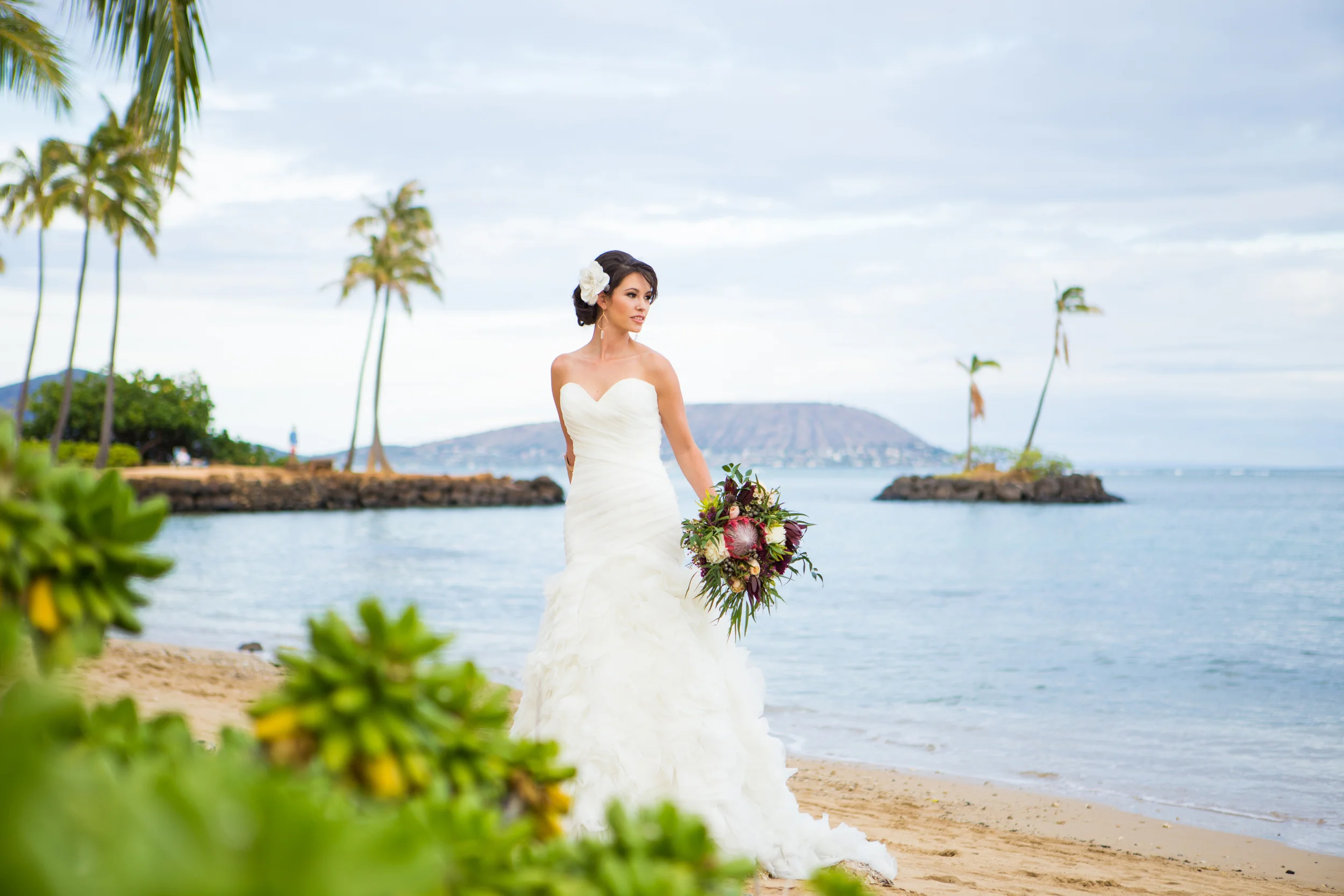 Oahu Destination Wedding at the Kahala Hotel and Resort