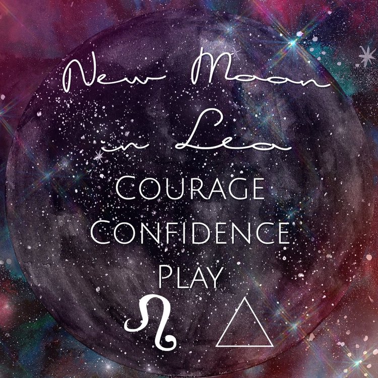New Black Moon in Leo Moonthly Energy Reading | Corn Moon