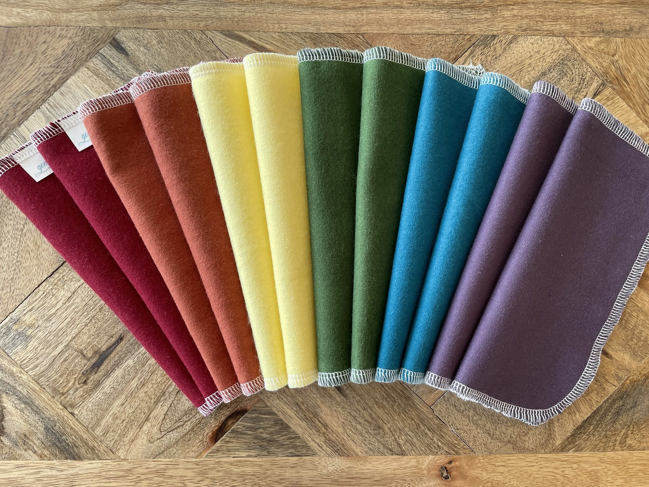 Bold Colors Cloth Napkins