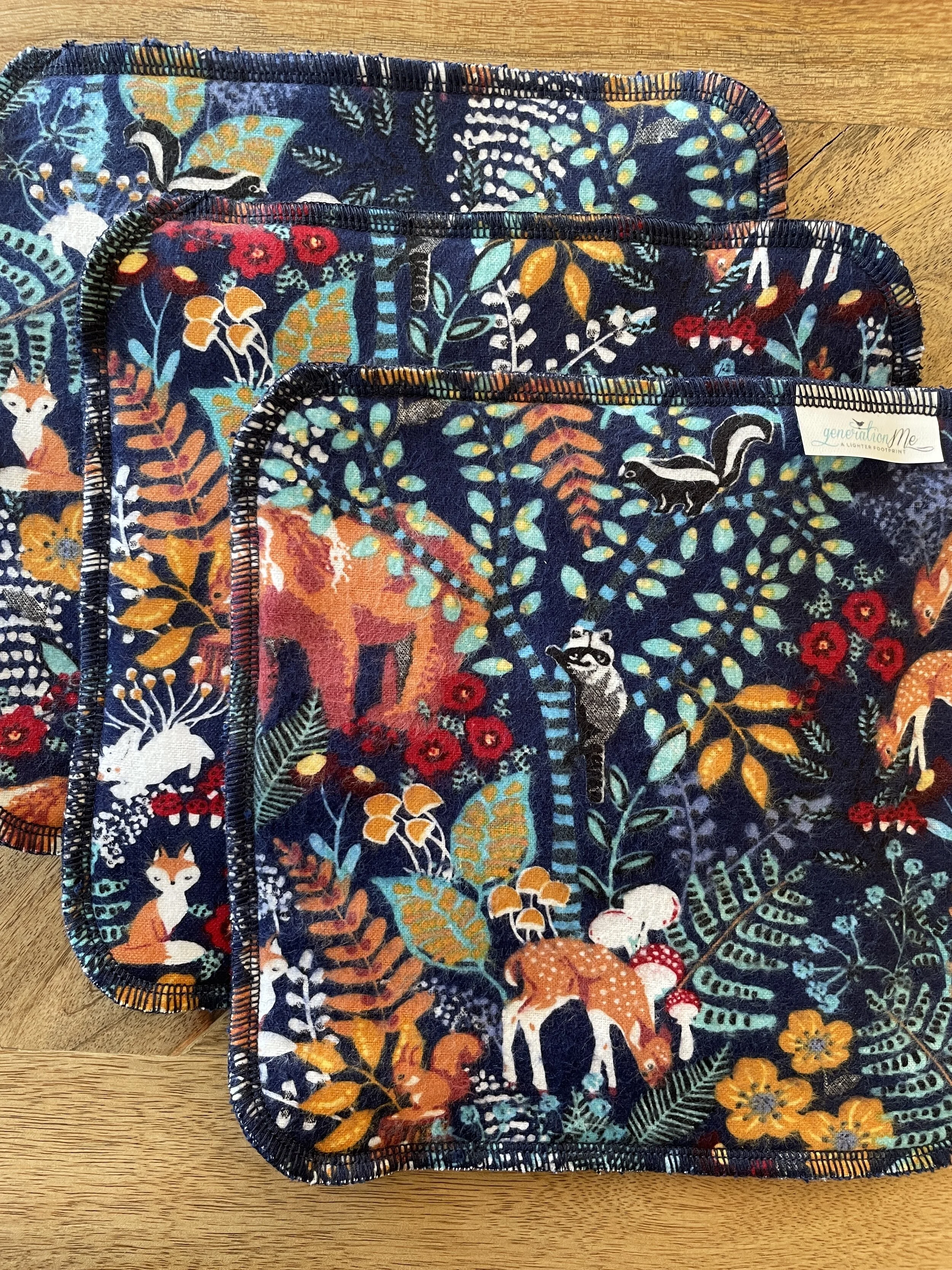 Fall Colors Forest Animals Napkins