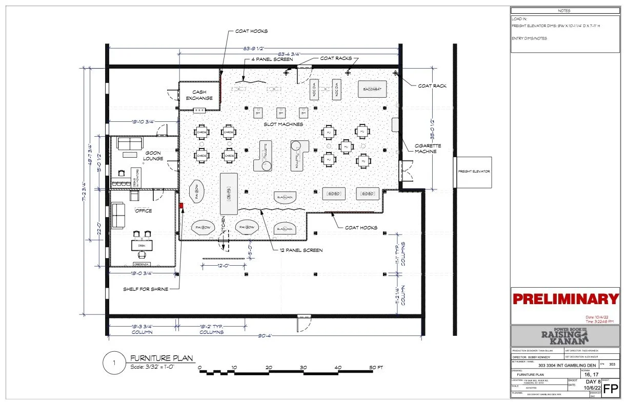 Gambling Den Floorplan 