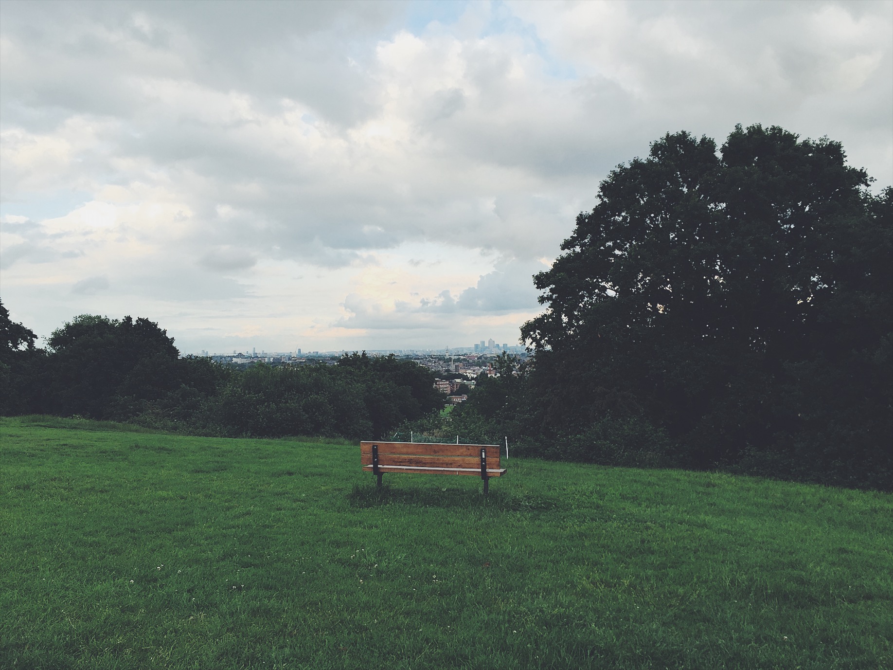 Parliament Hill in Hampstead Heath.