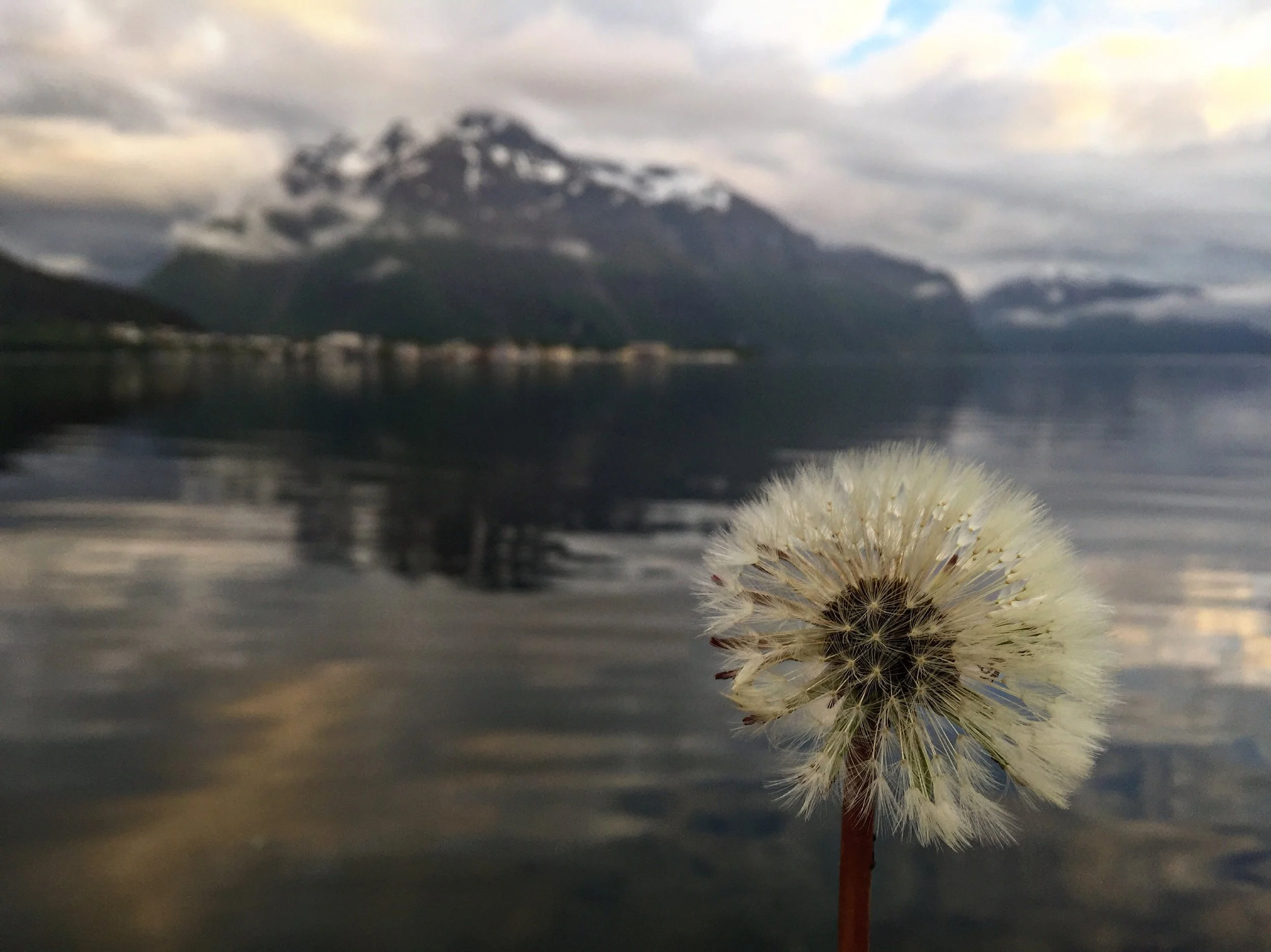 "Sunset" at 10:45 pm, Åndalsnes, Norway.
