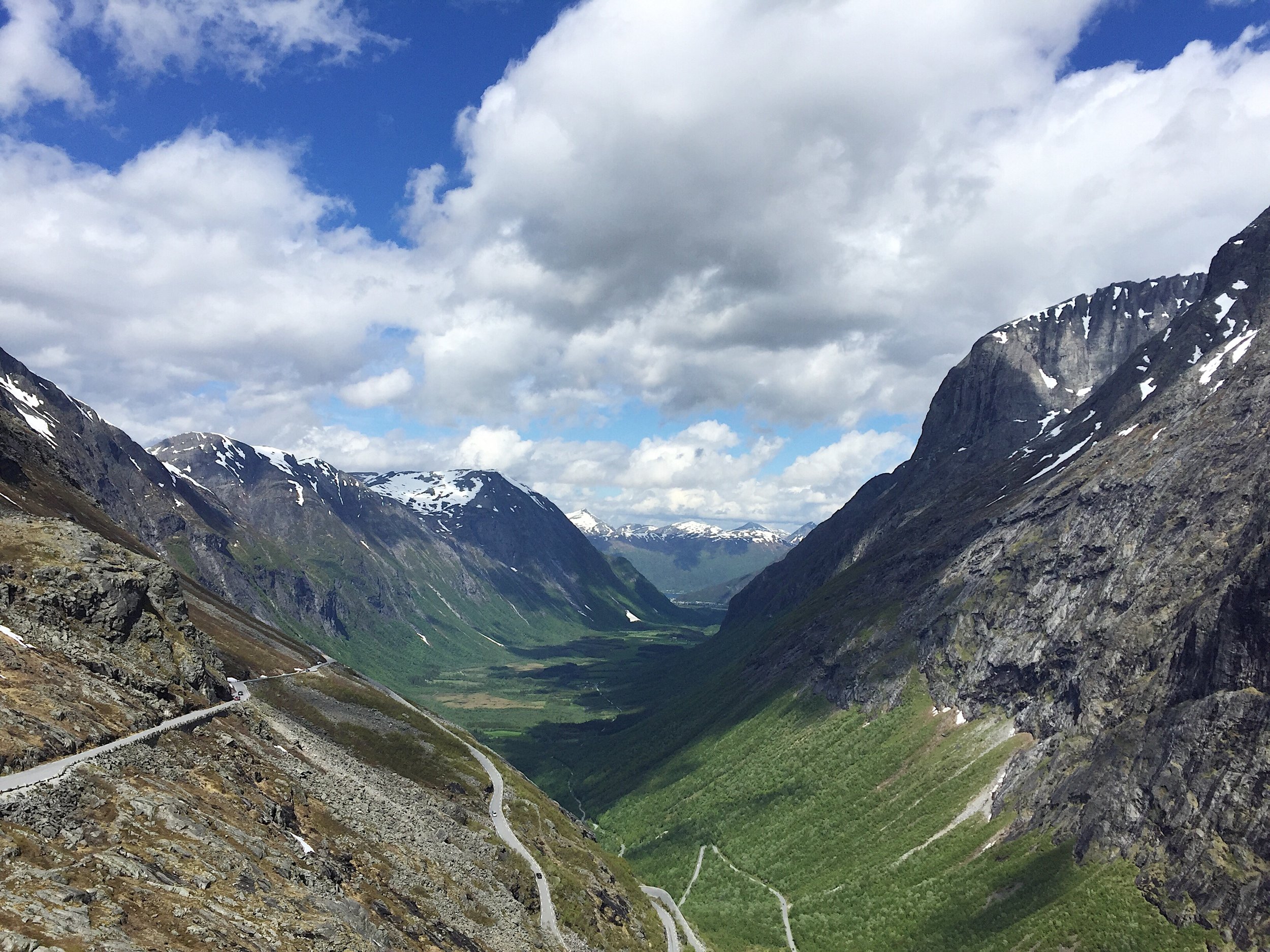 Trollstigen ("The Trolls' Path"), Norway.
