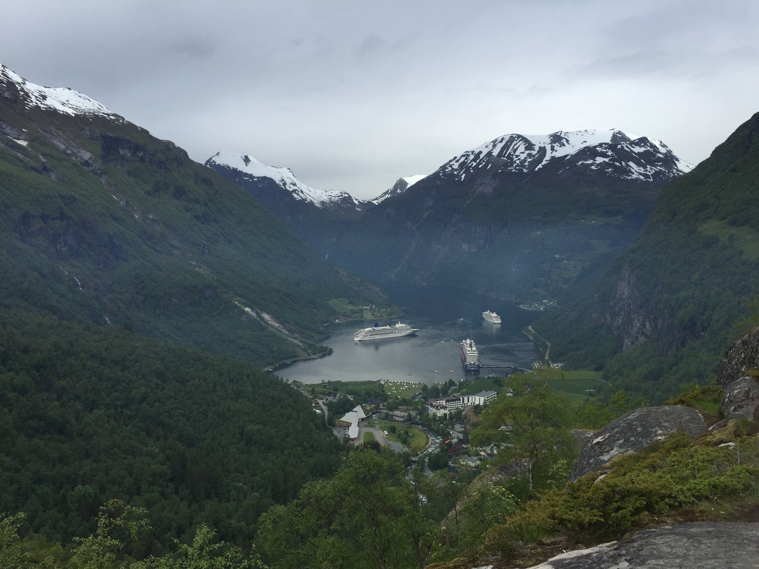 Geirangerfjord, Norway.