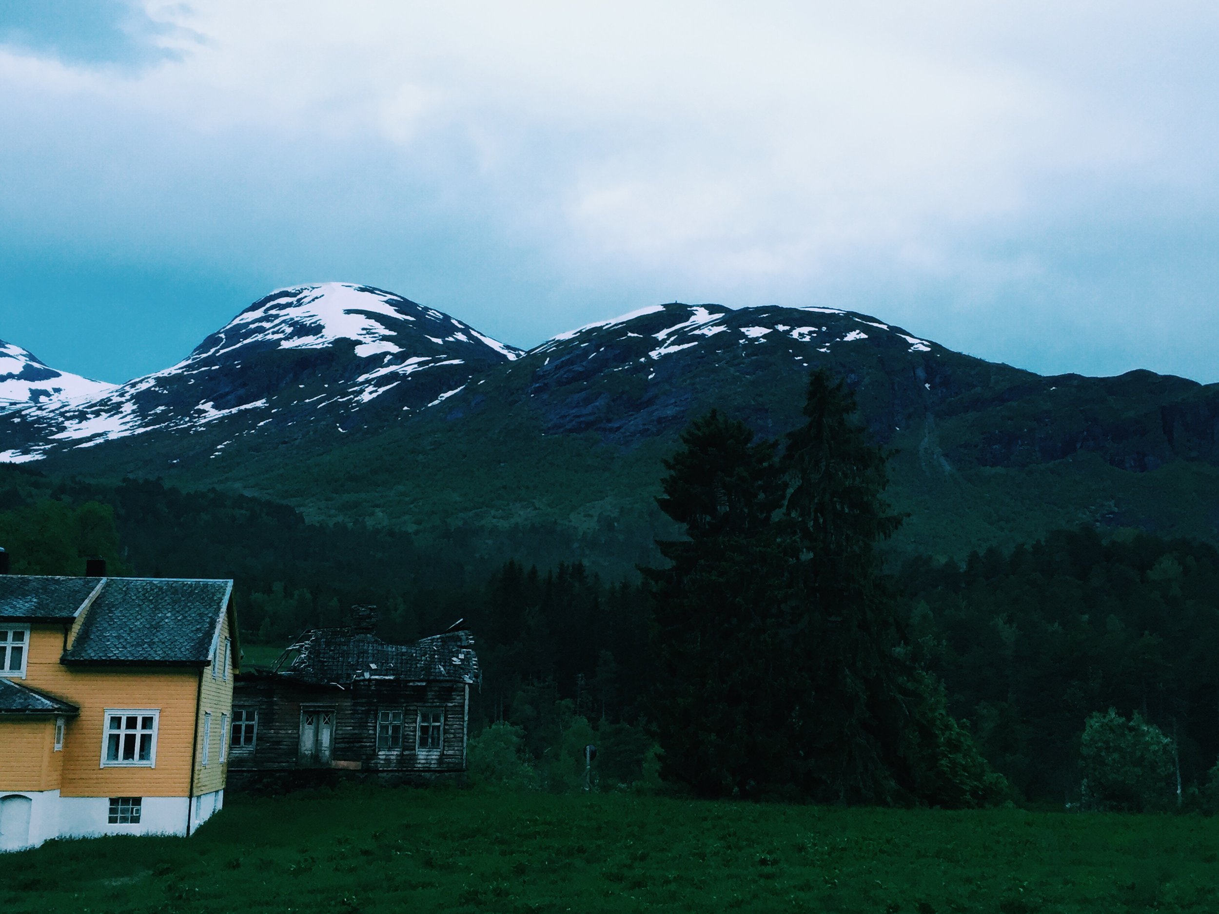 Drive from Stryn to Stranda, Norway.