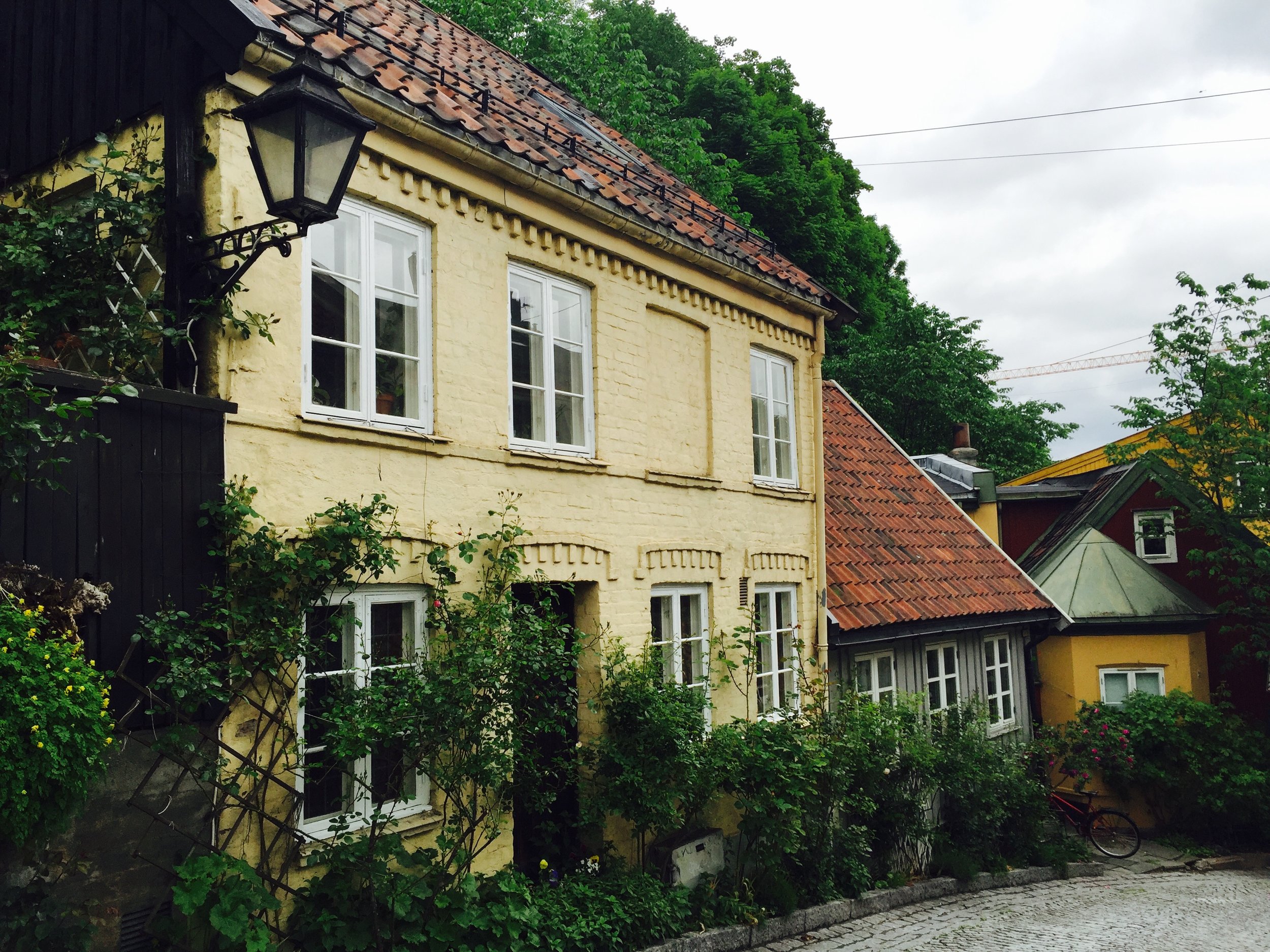 Damstredet, Oslo, Norway.