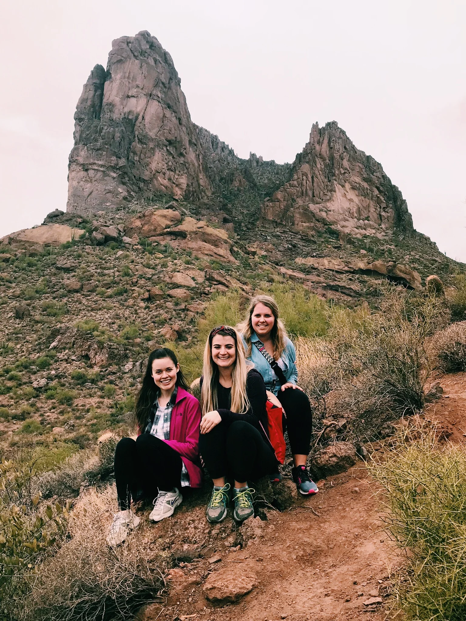Wave Cave Trail in the Superstition Mountains