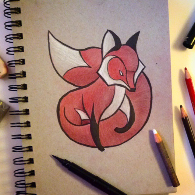 F is for Fox