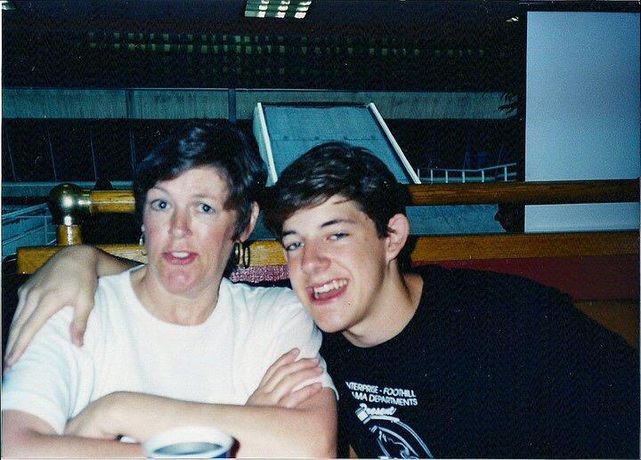 Note the Same Hair... It's in the Genes.