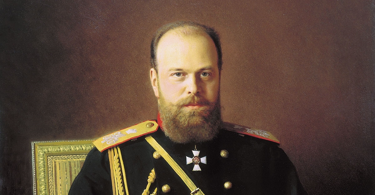 Emperor Alexander III Alexandrovich "The Peacemaker" 1881-1894