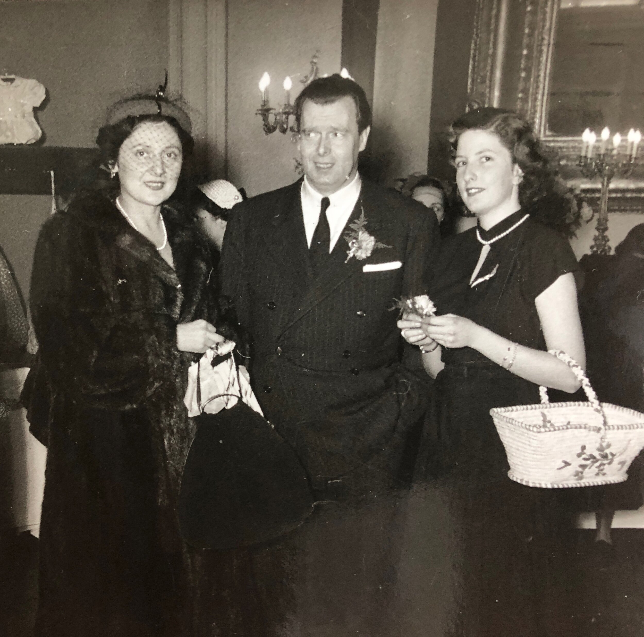 T.I.H. Grand Duke and Grand Duchess Wladimir Kirillovich of Russia with H.R.H. Princess Maria Luisa of Bulgaria.