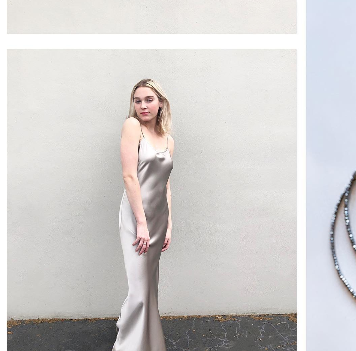 voz slip dress