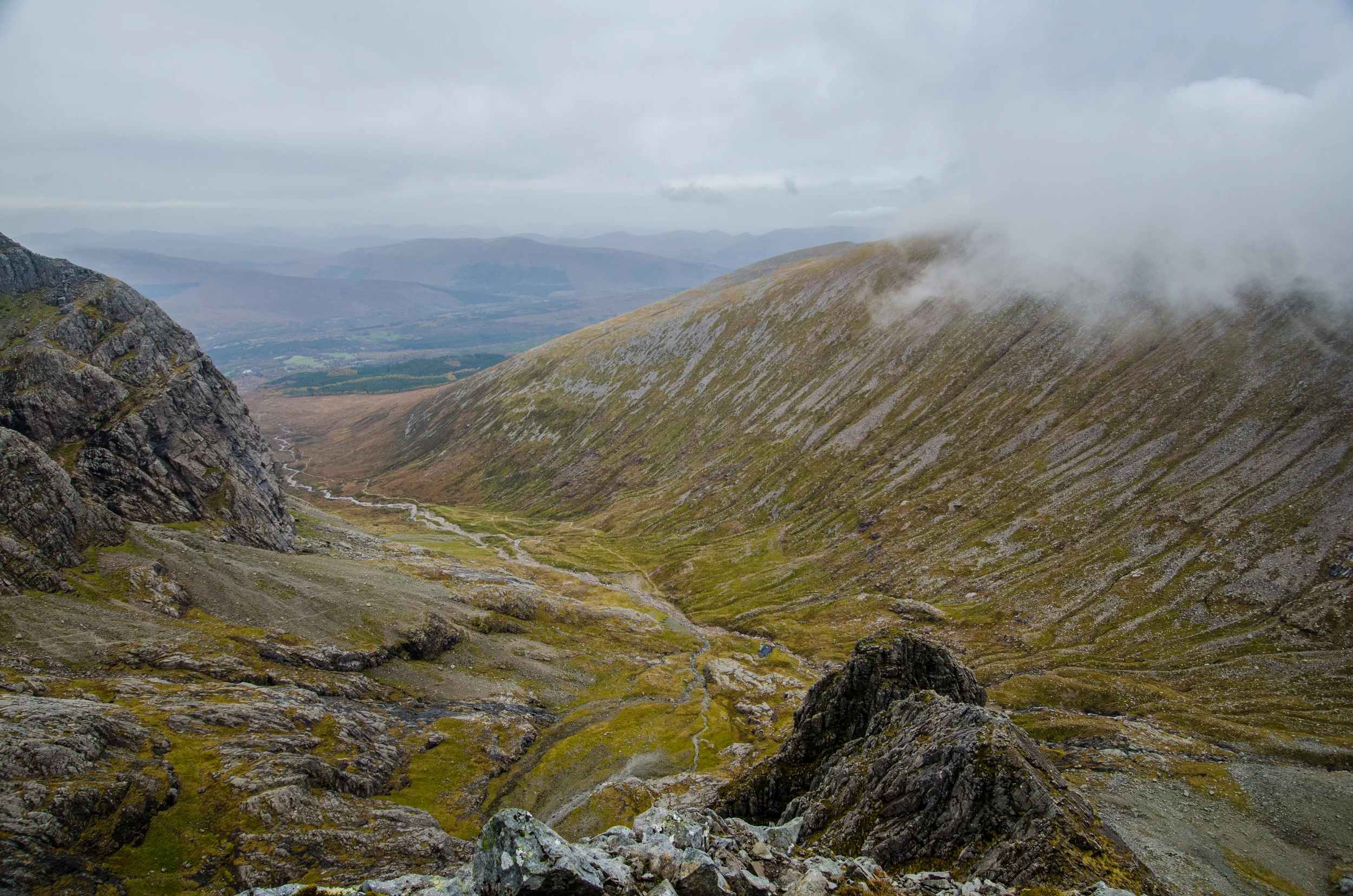 Great view down the glen