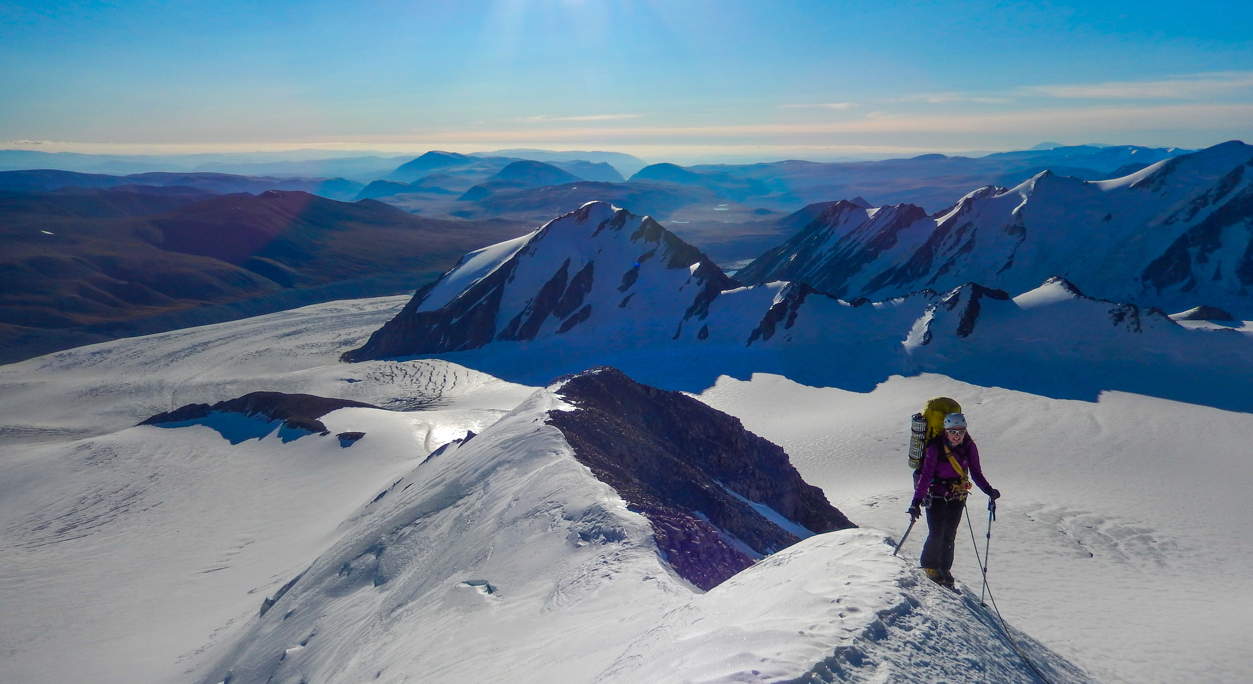 Ascending Mount Khuiten