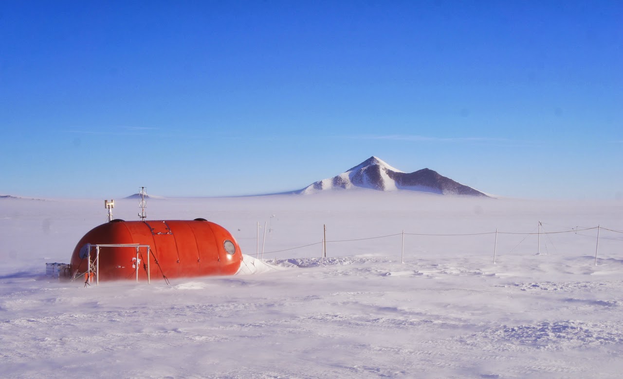 Melon hut accommodation at Sky Blu