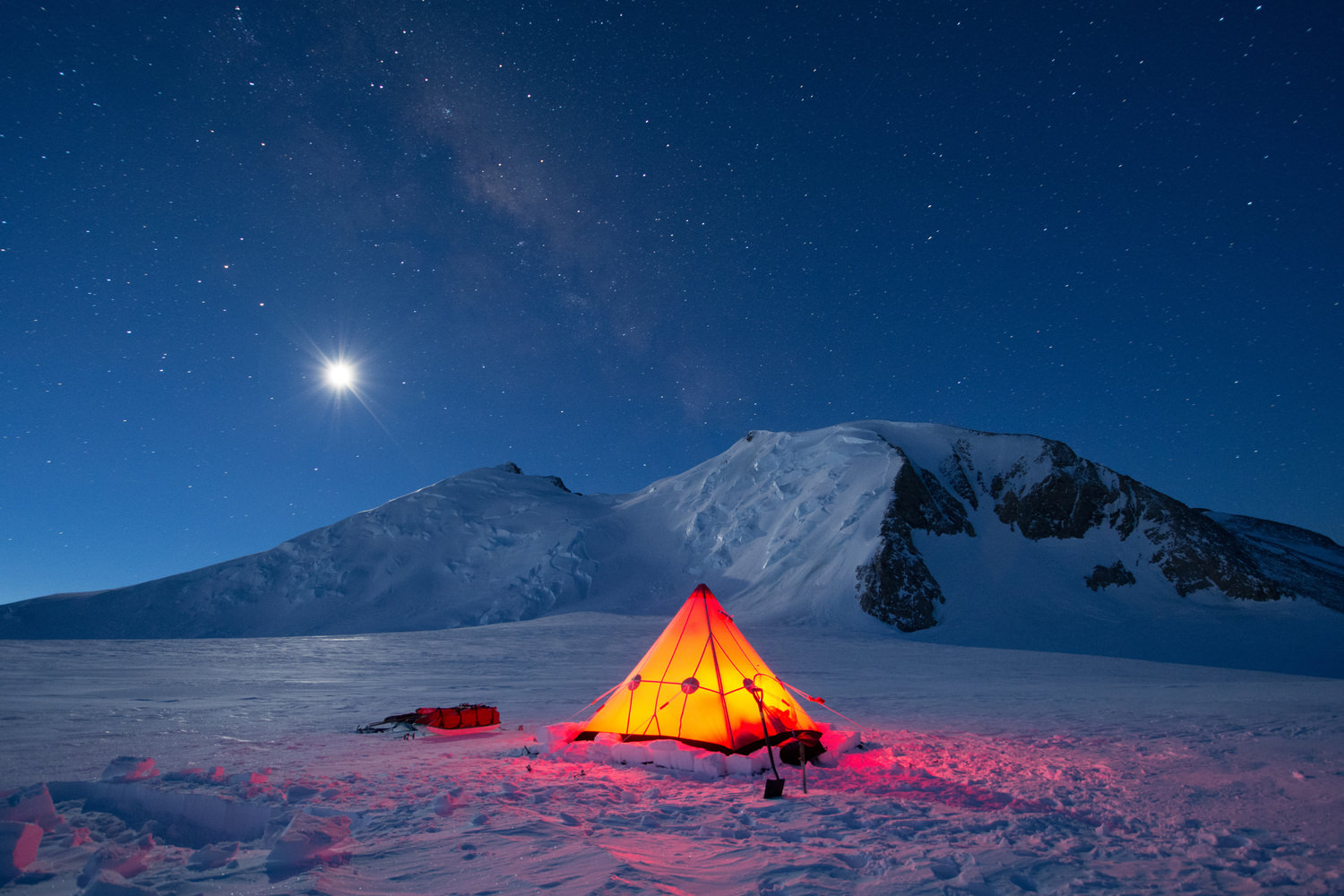 Pyramid Tent, Antarctica