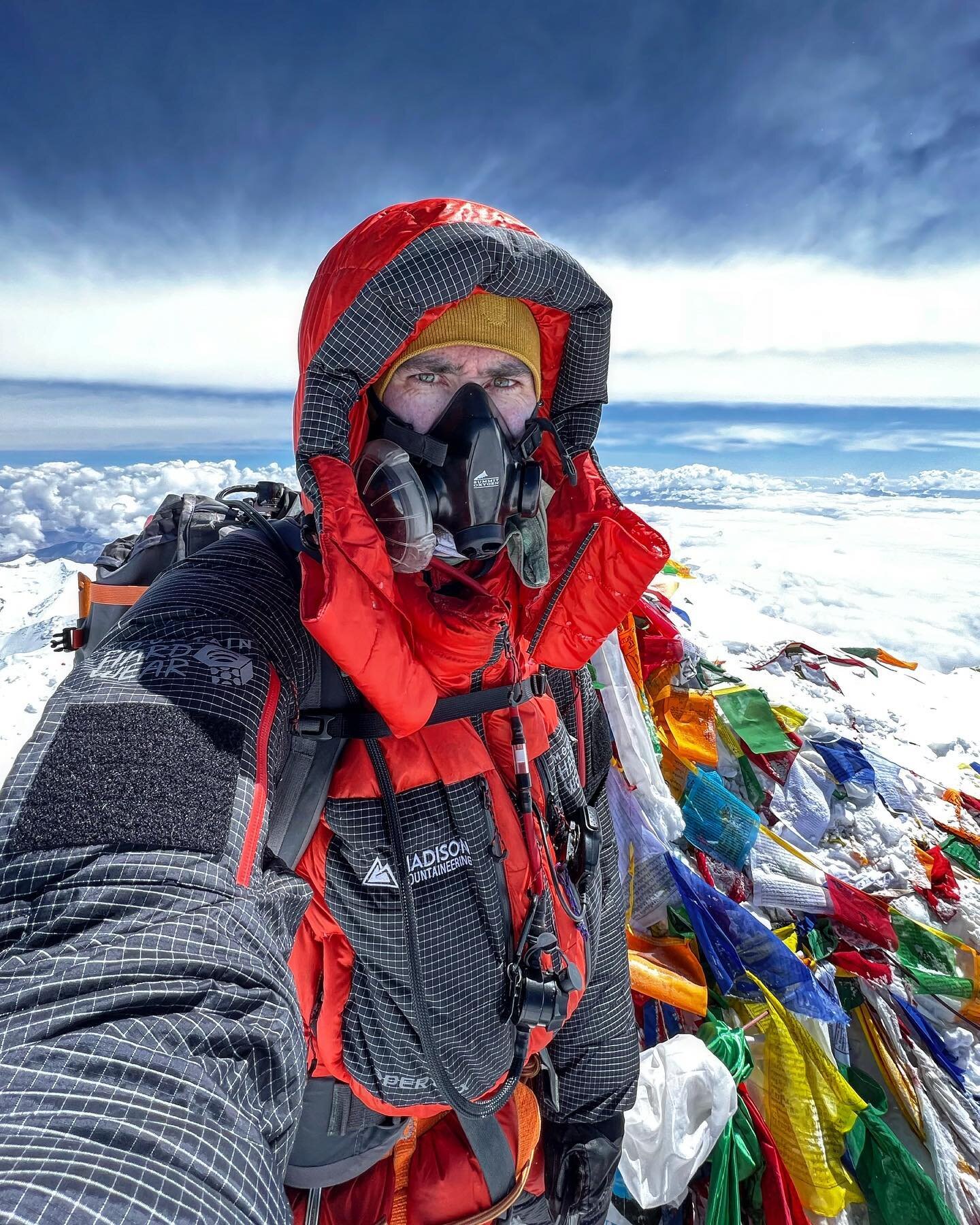 &ldquo;Head in the clouds&rdquo; - summit of Mount Everest on the 24th of May 2023. 
.
I&rsquo;ve always been quite sceptical of the commercial nature of this mountain, the huge queues, stories of inexperienced climbers, the exploitation of the Sherp