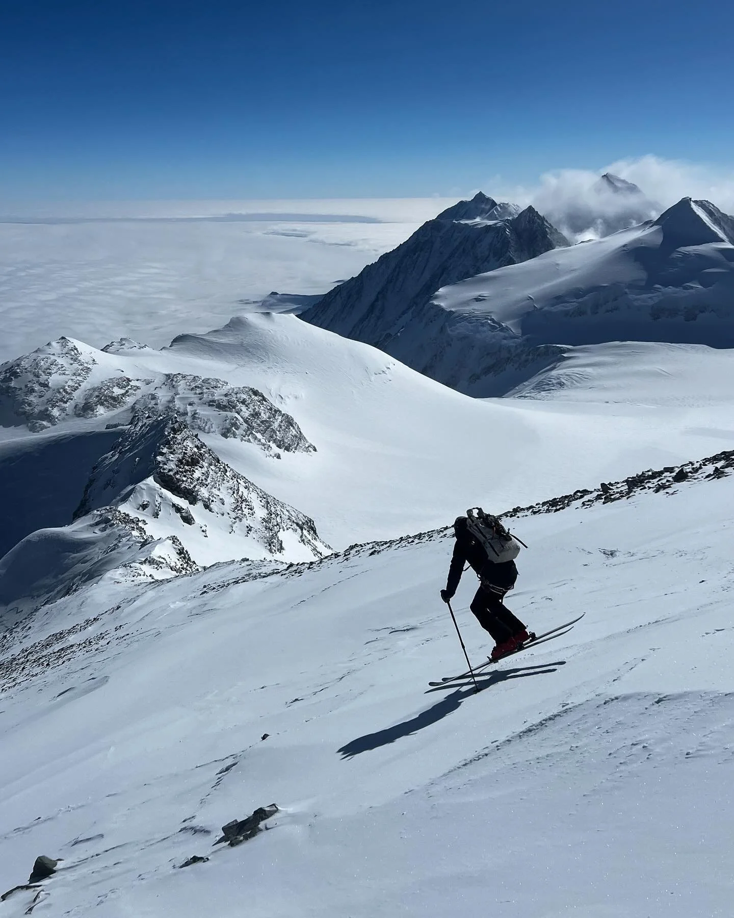 Homeward bound after a short but busy season guiding in Antarctica. 3 ascents of Mt. Vinson, including a top to bottom ski descent, supporting the annual Antarctic marathon and overseeing a project I nicknamed &ldquo;The Shape Debate&rdquo;&hellip;(s