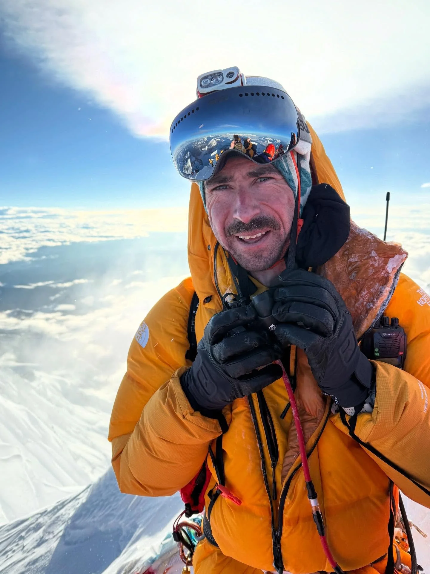- Everest Northeast Ridge 2025 -

At 0750 on the 19th of May I reached the top of Mount Everest for the 2nd time, alongside 8 members of the Furtenbach North Flash Expedition team, my guiding colleagues @luckydavewatson &amp; @herbert_wolf_bergfuehre